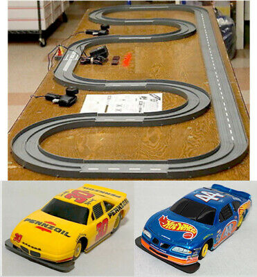1993 Unused Tyco Tcr Slotless Slot Car Total Control Race Set 20ft + 3 Vehicles!