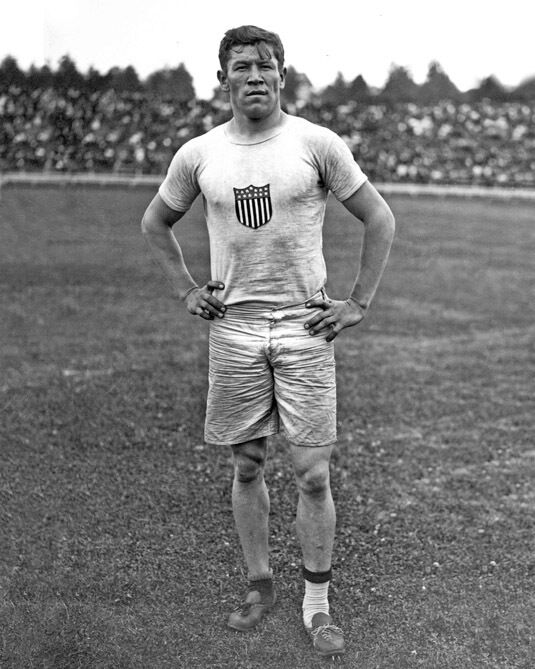 1912 Summer Olympics Jim Thorpe Glossy 8x10 Photo Stockholm Sweden Print Poster