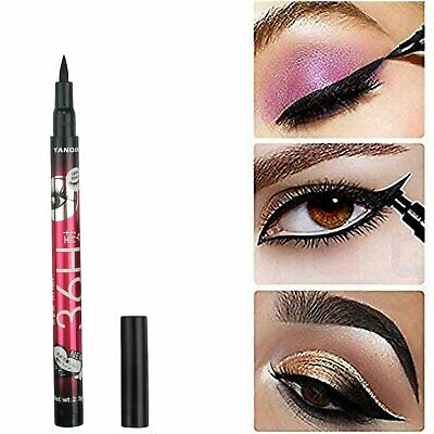 36h Eyeliner Waterproof Black Pen Liquid Black Eye Liner Pencil Make Up 2.5g Usa