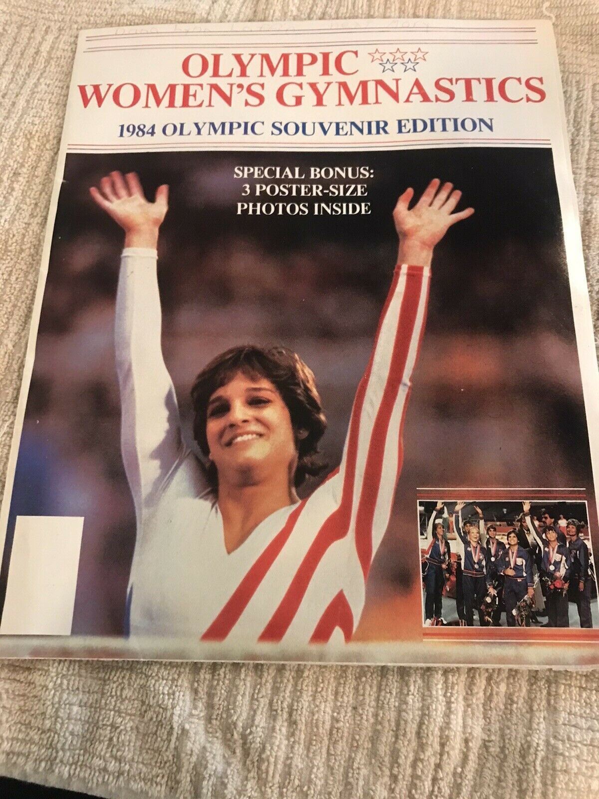 1984 Souvenir Edition Olympics Women's Gymnastics Poster