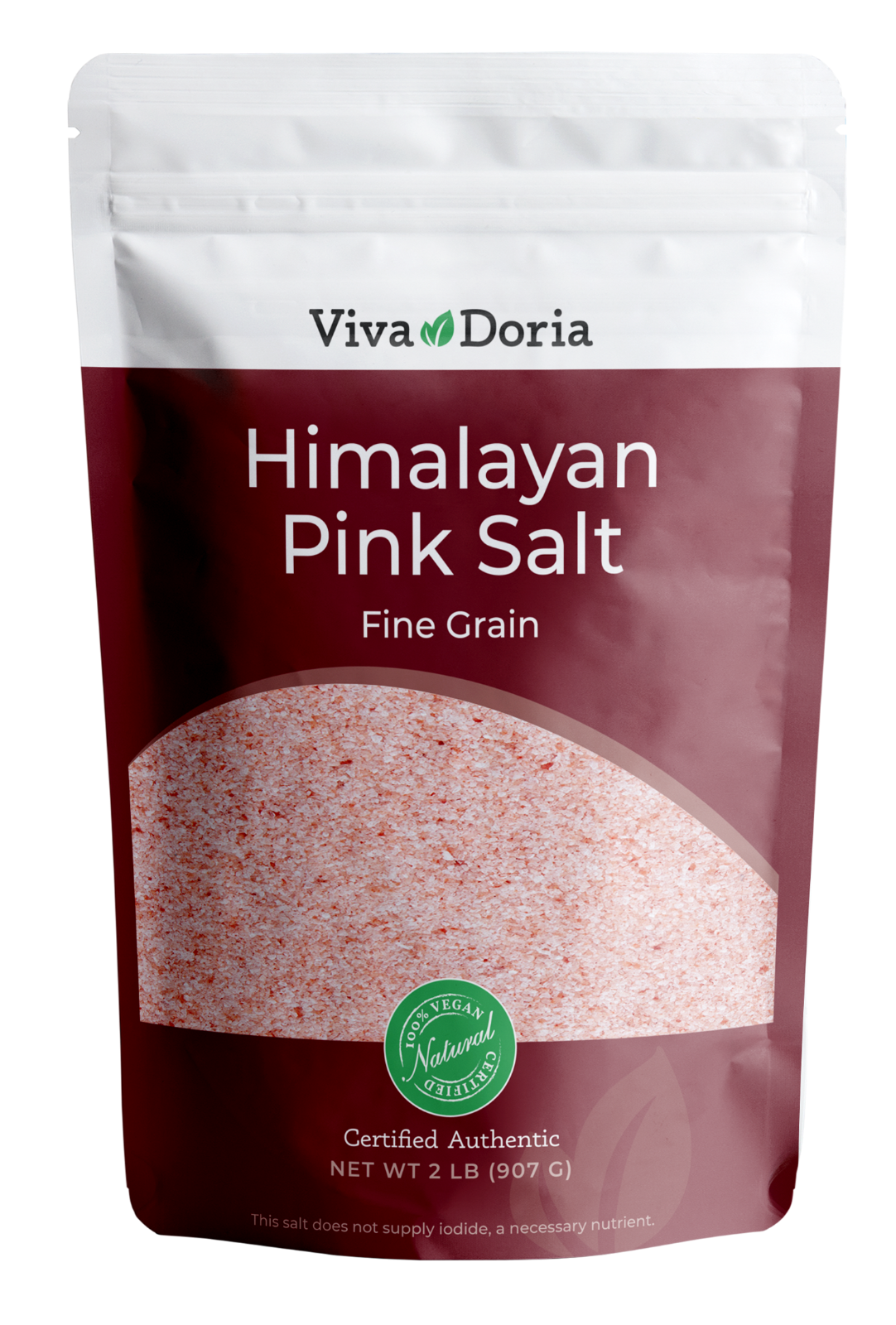 2 Lbs Natural Organic Himalayan Crystal Pink Salt (fine Grain) Ancient Sea Salt